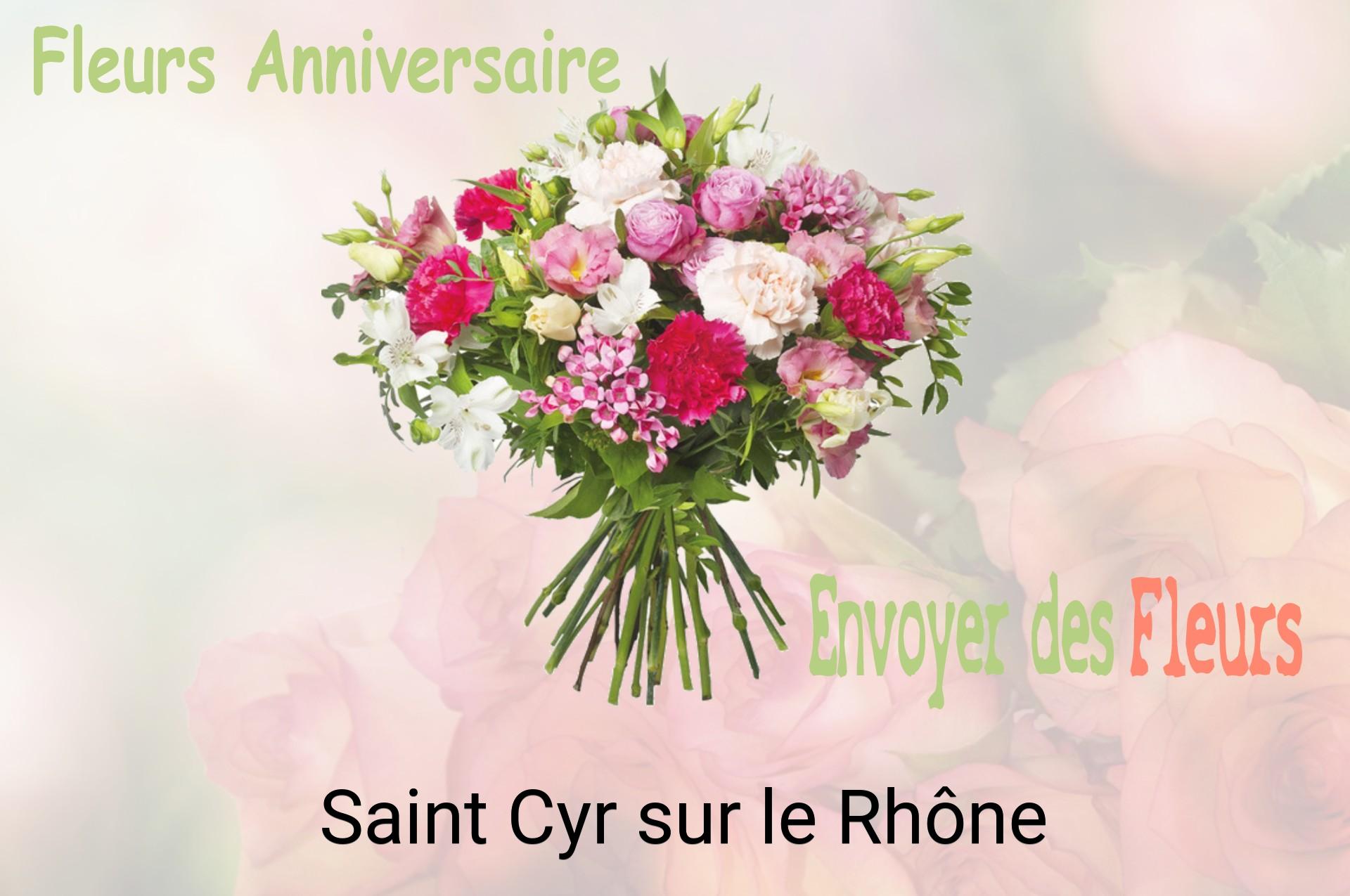 Bouquet de fleurs d’anniversaire livré à Saint-Cyr-sur-le-Rhône