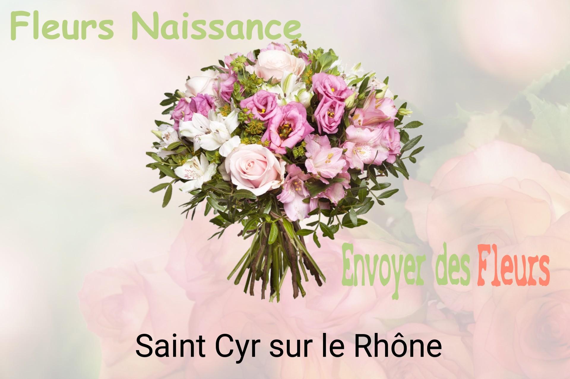 Bouquet de fleurs de naissance livré à Saint-Cyr-sur-le-Rhône