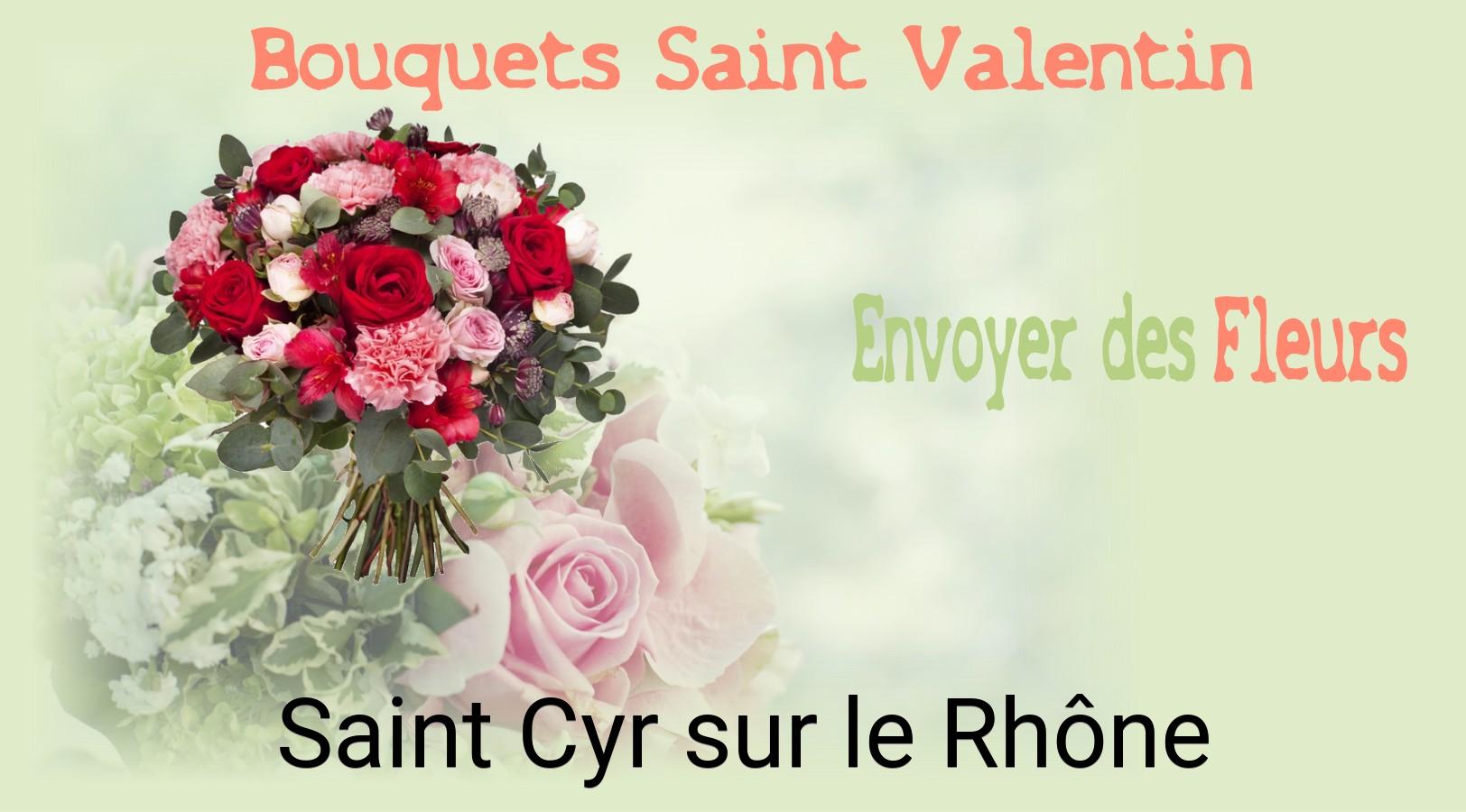 Roses de Saint-Valentin livrées à Saint-Cyr-sur-le-Rhône